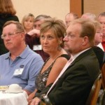 President Martin Olsson and Bill and Cindy Loving of ICBA